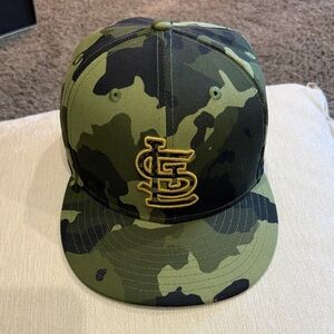 St Louis Cardinals Baseball Hat camo size 7 1/4